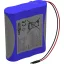 Ansmann 3S1P Akkucsomag Cellaszám: 3 Elem- és akkuméret: 18650 Kábel Lítiumion 10.8 V 3350 mAh