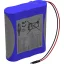 Ansmann 1S3P Akkucsomag Cellaszám: 3 Elem- és akkuméret: 18650 Kábel Lítiumion 3.6 V 10050 mAh