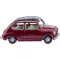 Wiking 009908 H0 Személygépkocsi modell Fiat 600, borvörös