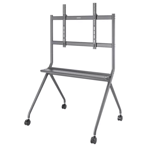 SpeaKa Professional SP-TVC-1100 TV kocsi Állítható magasságú 127,0 cm (50) - 218,4 cm (86”) Padlóállvány, Állítható magasságú