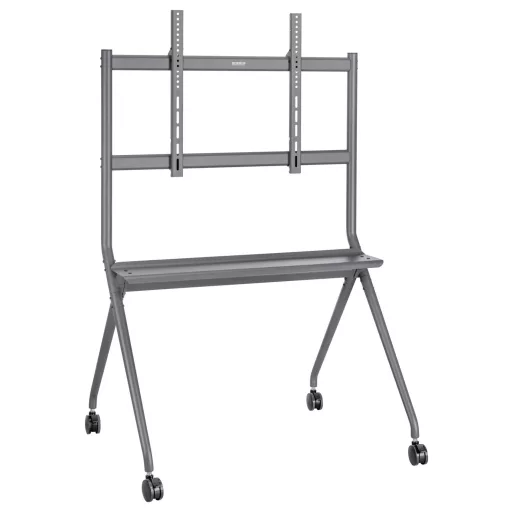 SpeaKa Professional SP-TVC-1100 TV kocsi Állítható magasságú 127,0 cm (50) - 218,4 cm (86”) Padlóállvány, Állítható magasságú