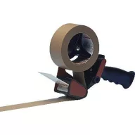   tesa Ragasztópapír-szalag letekerő Kék, Piros Tekercs szélessége (max.): 50 mm Tekercs hossza (max.) 66 m Fékezővel, cserélhető kés