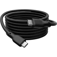   Digitus USB C kábel USB4™ USB-C® dugó 1.00 m Fekete (matt) kiváló öregedési tulajdonságok, Hajlékony, Hajlékony belső vezeték, Jó váltakozó hajlítási