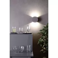   Deko Light Lupe II 341181 LED-es fali lámpa Fixen beépített LED-es EEK: G (A - G) 6.2 W LED Szürke