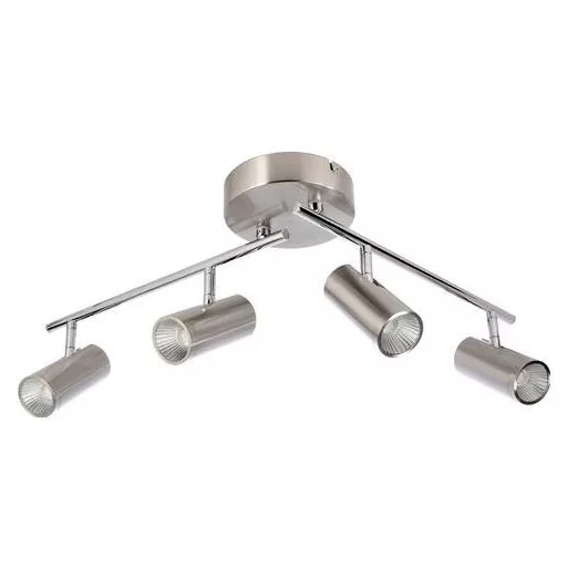 Deko Light 348114 Becrux IV Mennyezetre építhető lámpa LED EEK: F (A - G) 21.0 W Ezüst