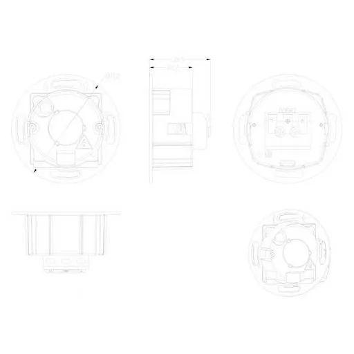 Deko Light Alwaid 2, 4 W, 4000 K, Weiß 563011 LED-es fali lámpa Fixen beépített LED-es 4.8 W LED Fehér