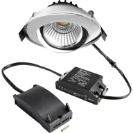   Deko Light 565379 Dione LED-es beépíthető lámpa EEK: E (A - G) LED Fixen beépített LED-es 8.5 W Króm