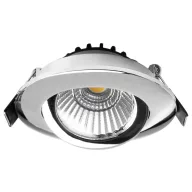   Deko Light 565379 Dione LED-es beépíthető lámpa EEK: E (A - G) LED Fixen beépített LED-es 8.5 W Króm