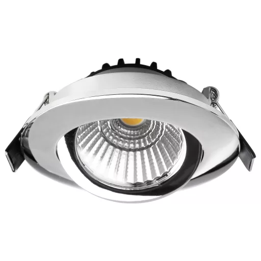 Deko Light 565379 Dione LED-es beépíthető lámpa EEK: E (A - G) LED Fixen beépített LED-es 8.5 W Króm