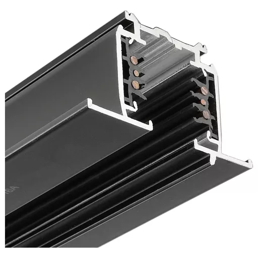 Deko Light 710507 D Line DALI Nagyfeszültségű sínes rendszer elemek Áramsín Grafit fekete (RAL 9011)