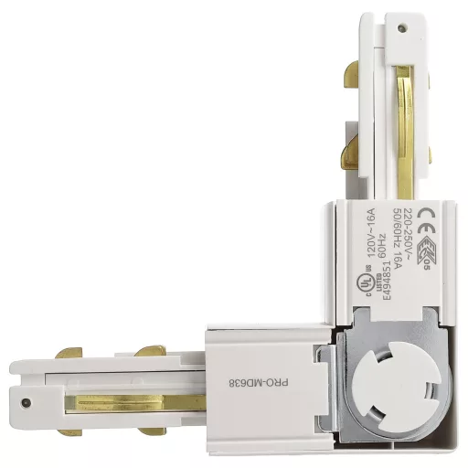 Deko Light 710527 D Line DALI Nagyfeszültségű sínes rendszer elemek Sarokelemek Közlekedési fehér (RAL 9016)