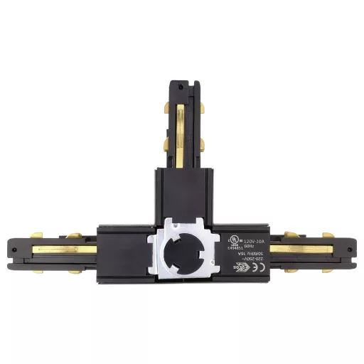 Deko Light 710533 D Line DALI Nagyfeszültségű sínes rendszer elemek T összekötő Grafit fekete (RAL 9011)