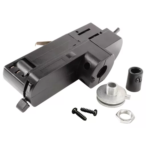 Deko Light 710540 D Line DALI Nagyfeszültségű sínes rendszer elemek Lámpa adapter Grafit fekete (RAL 9011)