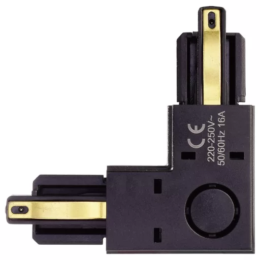 Deko Light 720017 D One Nagyfeszültségű sínes rendszer elemek Sarokelemek Fekete