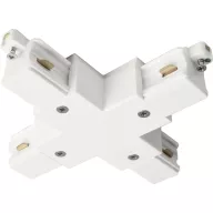   Deko Light 720028 D One Nagyfeszültségű sínes rendszer elemek X-összekötő 1 részes készlet Fehér