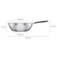 Fiskars 1072313 Funkcionális forma Wok 280 mm