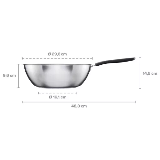 Fiskars 1072313 Funkcionális forma Wok 280 mm