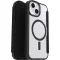 Otterbox React Booklet Apple iPhone 16e, iPhone 15, iPhone 14, iPhone 13 Átlátszó, Fekete Induktív töltés, MagSafe kompatibilis 77-97827