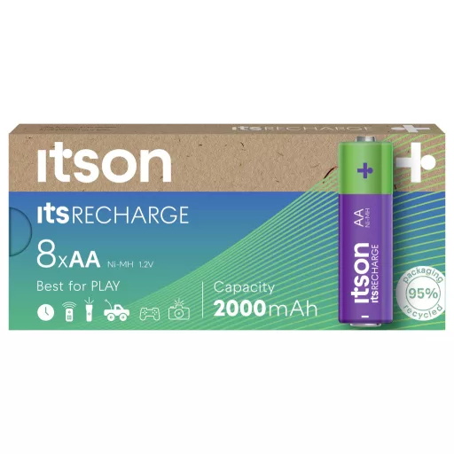 itson itsRECHARGE Ceruzaakku NiMH 1.2 V 8 db