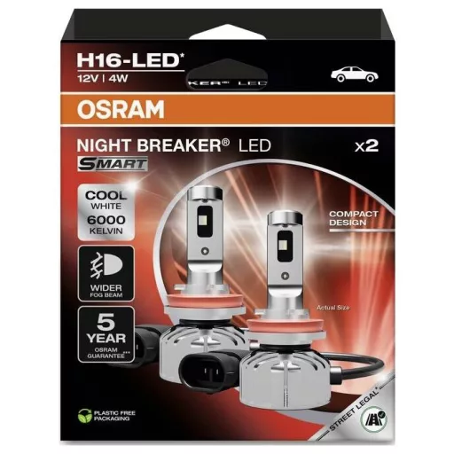 Osram Automotive 64219DWNBSM-2HB LED-es fényforrás NIGHT BREAKER® LED SMART H16 12 V