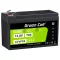 Green Cell CUBE LiFePO4 Speciális akku LiFePo tömb Laposérintkezős dugó Lítiumion 12.8 V 7 Ah 1 db