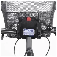FISCHER FAHRRAD Kerékpár kosár Fekete