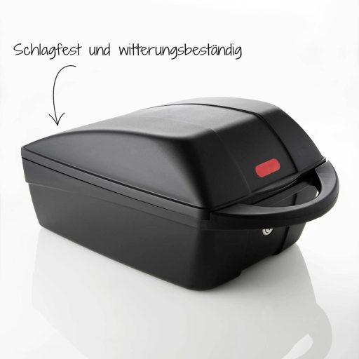 FISCHER FAHRRAD Csomagtartó doboz Fekete