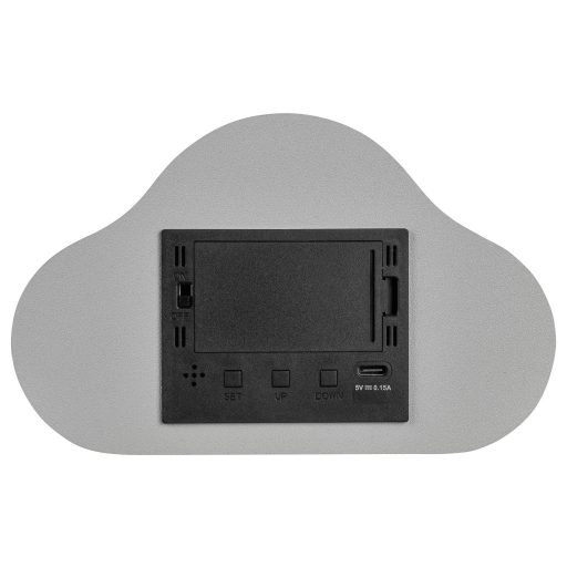 TFA Dostmann 60.2040.15 Kvarc GYermek ébrsztőóra Szürke Riasztási idők 1