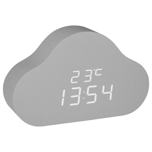 TFA Dostmann 60.2040.15 Kvarc GYermek ébrsztőóra Szürke Riasztási idők 1