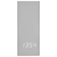 TFA Dostmann 60.2041.15 Kvarc Asztali óra Szürke, Sárga