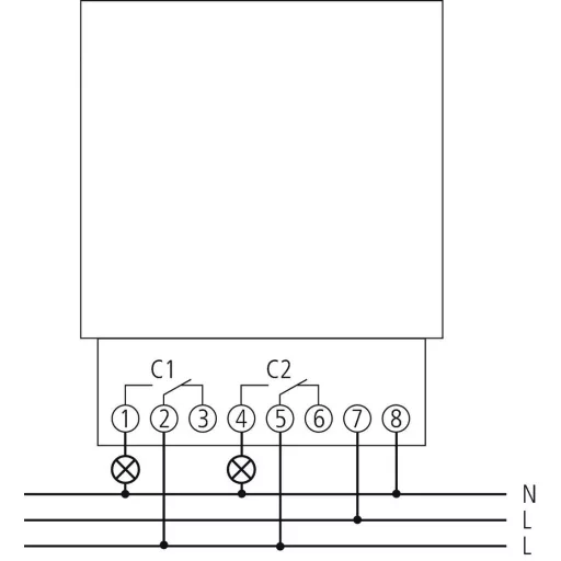 Theben 6360100 Kalapsínes időkapcsoló óra