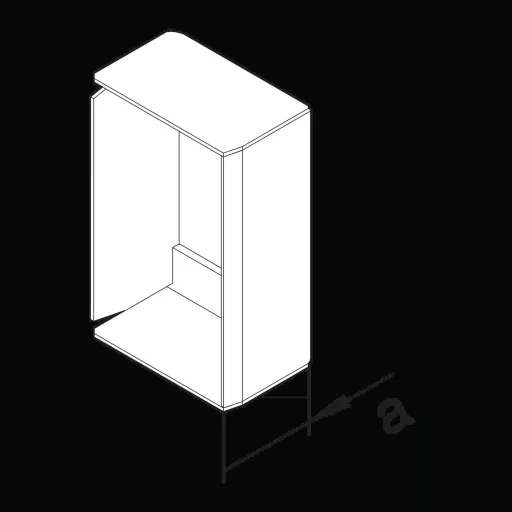 Hager FWKP10015069016 Zárólemez 1 db