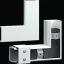 Hager FWKP6006059016 Lapos konzol 1 db