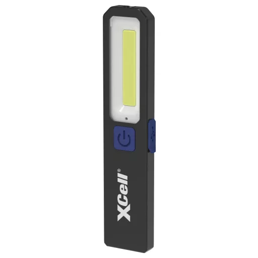 XCell 150005 Slim COB LED, SMD LED Munkalámpa Akkuról üzemeltetett 2.5 W, 1.2 W 200 lm, 90 lm Vele szállított akkuk száma 1