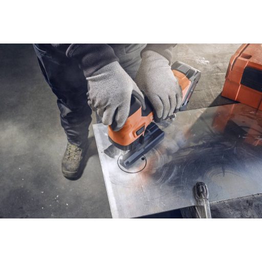 Fein F-IRON Jig 26 AS Akkus beszúrú fűrész 71360561000 akku nélkül, Hordtáskával 18 V Vele szállított akkuk száma 0