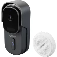   Sygonix IP videó kaputelefon WLAN, Rádiójel vezérlésű Szürke, Fehér