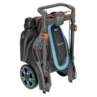   GARDENA PowerMax Duo 46/36V P4A Ready-To-Use-Set Akku Akkus fűnyíró 2 db akkuval, Töltővel, Fű fésűvel, Vágási magasság állítással 18 V Vágási szélesség (max.)