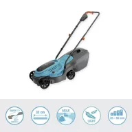   GARDENA Akku Akkus fűnyíró Akku nélkül, Vágási magasság állítással 18 V Vágási szélesség (max.) 32 cm