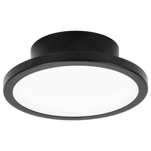 LightMe LM85656 LM85656 LED-es mennyezeti lámpa LED GX53 8 W Fekete