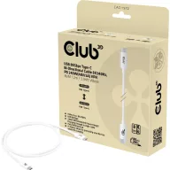   club3D USB C kábel USB4™ USB-C® dugó 1.20 m Fehér CAC-1572