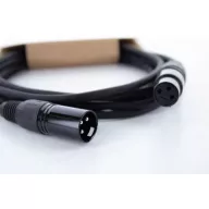   Cordial ED 10 FM XLR Összekötőkábel [1x XLR alj, 3 pólusú - 1x XLR dugó, 3 pólusú] 10 m Fekete