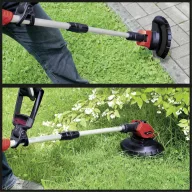   Einhell GE-CT 18 Li (1x 2,5Ah) Akku-Rasentrimmer Akku Akkus fűtrimmer Beállítható ártér 18 V Vágási szélesség (max.): 24 cm