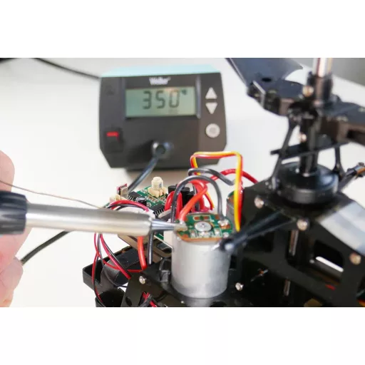 Weller Forrasztóállomás digitális 70 W 100 - 450 °C Forrasztóónnal, Forrasztóheggyel