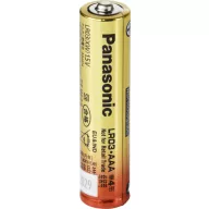  Mikroelem Panasonic LR03AAA Alkáli mangán 1300 mAh 1.5 V 400 db