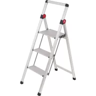   TOOLCRAFT TO-10104639 Alimínium ötvözet Kettős fellépő Összecsukható, Szerelés szerszám nélkül Ezüst EN 14183 3.9 kg