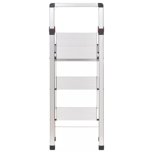 TOOLCRAFT TO-10104639 Alimínium ötvözet Kettős fellépő Összecsukható, Szerelés szerszám nélkül Ezüst EN 14183 3.9 kg