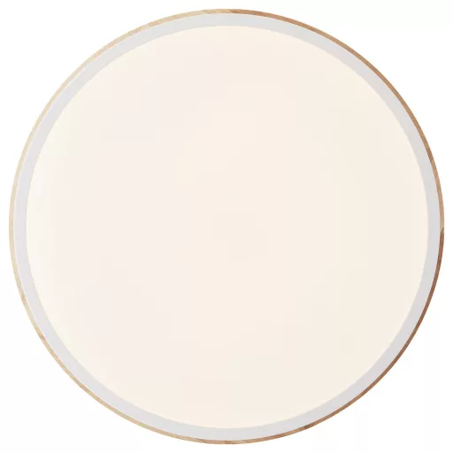 Brilliant G80845/75 Baarlo LED-es mennyezeti lámpa LED Fixen beépített LED-es 24 W Fehér (matt), Fa