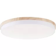   Brilliant G80846/75 Baarlo LED-es mennyezeti lámpa LED Fixen beépített LED-es 36 W Fehér (matt), Fa