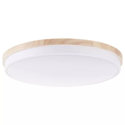 Brilliant G80846/75 Baarlo LED-es mennyezeti lámpa LED Fixen beépített LED-es 36 W Fehér (matt), Fa