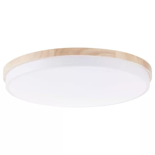 Brilliant G80846/75 Baarlo LED-es mennyezeti lámpa LED Fixen beépített LED-es 36 W Fehér (matt), Fa